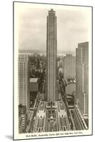 RCA Building, Rockefeller Center, New York City-null-Mounted Art Print