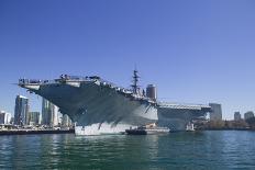 Aircraft Carrier Docked-rcpphoto-Photographic Print