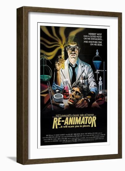 Re-Animator - Movie Poster Reproduction-null-Framed Photo