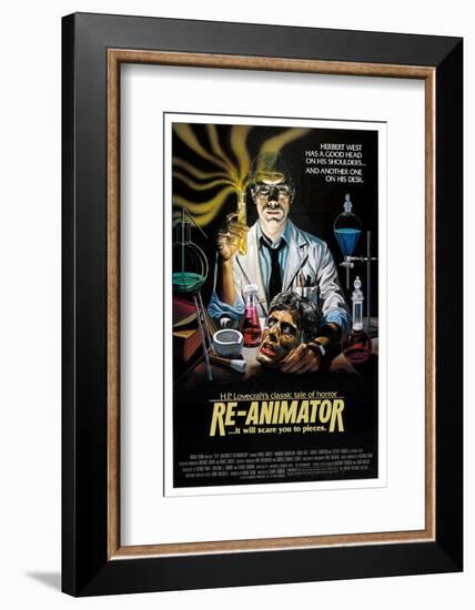 Re-Animator - Movie Poster Reproduction-null-Framed Photo