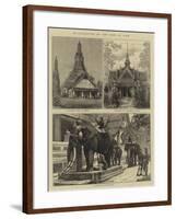 Re-Coronation of the King of Siam-null-Framed Giclee Print