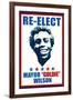 Re-Elect Mayor Goldie Wilson Movie-null-Framed Art Print