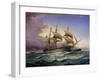 Re Galantuomo Vessel with Two Decks and Re D'Italia Pirofregata Battleship, 1864-null-Framed Giclee Print