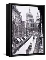 Re-Opening of St Paul's Cathedral, London, 1930-null-Framed Stretched Canvas