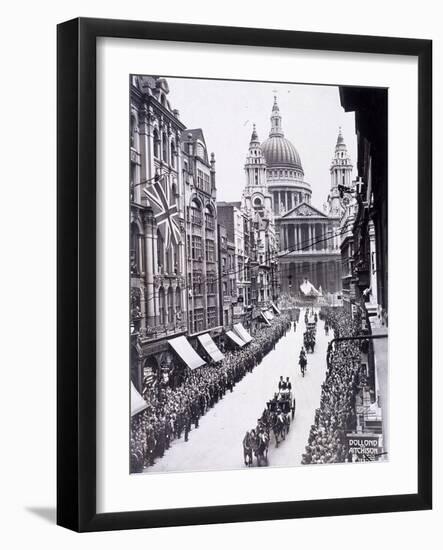 Re-Opening of St Paul's Cathedral, London, 1930-null-Framed Photographic Print