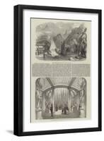 Re-Opening of the Colosseum, Regent's Park-null-Framed Premium Giclee Print