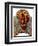 "Re -print of "Bronze Lincoln"," February 1, 1976-Joseph Christian Leyendecker-Framed Giclee Print