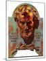 "Re -print of "Bronze Lincoln"," February 1, 1976-Joseph Christian Leyendecker-Mounted Giclee Print