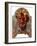 "Re -print of "Bronze Lincoln"," February 1, 1976-Joseph Christian Leyendecker-Framed Giclee Print