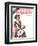 "Re-print of "Colonial Drummer"," Saturday Evening Post Cover, July/Aug 1976-Joseph Christian Leyendecker-Framed Giclee Print