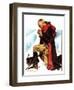 "Re-print of "George Washington at Valley Forge"," November 1, 1975-Joseph Christian Leyendecker-Framed Giclee Print