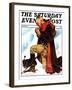 "Re-print of "George Washington at Valley Forge"," Saturday Evening Post Cover, November 1, 1975-Joseph Christian Leyendecker-Framed Giclee Print