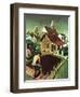 "Re print of "Spring 1942"," April 18, 1942-Grant Wood-Framed Giclee Print