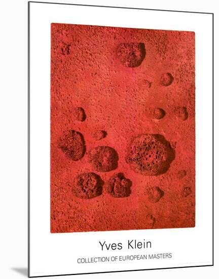 RE26-Yves Klein-Mounted Art Print