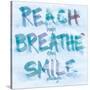 Reach, Breathe, Smile-SD Graphics Studio-Stretched Canvas