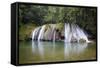 Reach Falls, Portland Parish, Jamaica, West Indies, Caribbean, Central America-Doug Pearson-Framed Stretched Canvas