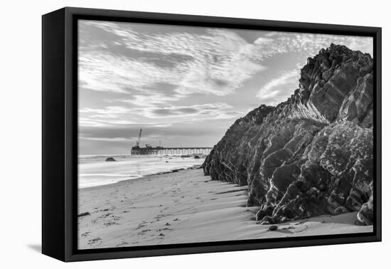 Reach For The Pier-Chris Moyer-Framed Stretched Canvas
