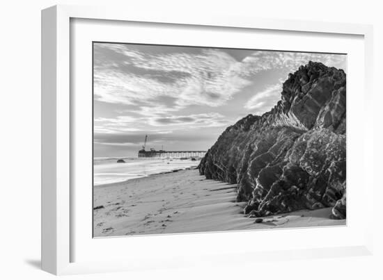 Reach For The Pier-Chris Moyer-Framed Photographic Print