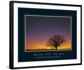 Reach For The Sky-Adam Brock-Framed Giclee Print