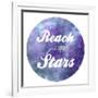 Reach For The Stars 1-Marcus Prime-Framed Art Print