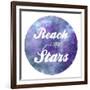 Reach For The Stars 1-Marcus Prime-Framed Art Print