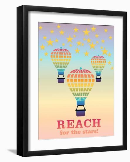 Reach for the Stars-Mindy Howard-Framed Giclee Print