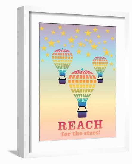 Reach for the Stars-Mindy Howard-Framed Giclee Print