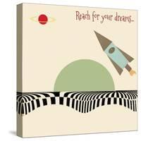 Reach for Your Dreams 1-Tammy Kushnir-Stretched Canvas