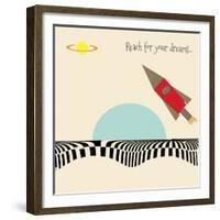 Reach for Your Dreams 2-Tammy Kushnir-Framed Giclee Print