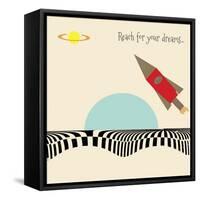 Reach for Your Dreams 2-Tammy Kushnir-Framed Stretched Canvas