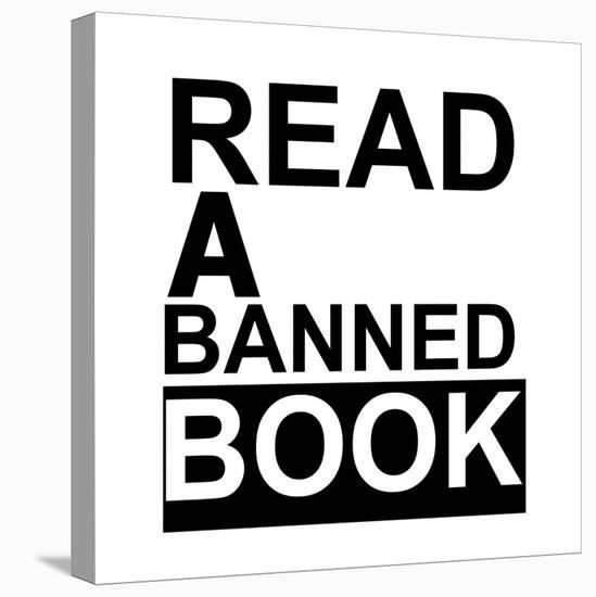 Read a Banned Book-Jan Weiss-Stretched Canvas