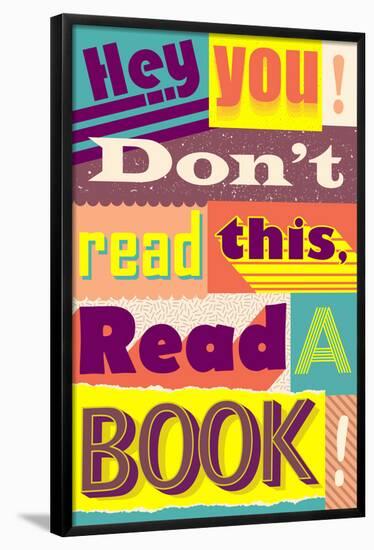 Read A Book-null-Framed Poster