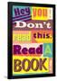 Read A Book-null-Framed Poster