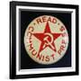 Read Communist Press Button-David J. Frent-Framed Photographic Print