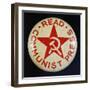 Read Communist Press Button-David J. Frent-Framed Photographic Print