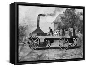 Read's 1790 Engine-null-Framed Stretched Canvas
