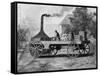 Read's 1790 Engine-null-Framed Stretched Canvas