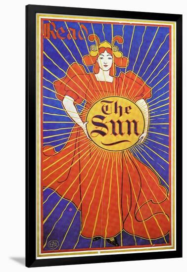 Read The New York Sun-Louis John Rhead-Framed Art Print