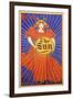 Read The New York Sun-Louis John Rhead-Framed Art Print