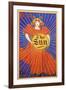 Read The New York Sun-Louis John Rhead-Framed Art Print