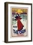 Read the Sun - Poster-Louis Rhead-Framed Art Print