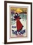 Read the Sun - Poster-Louis Rhead-Framed Art Print