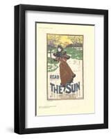 Read The Sun-Louis J Rhead-Framed Collectable Print