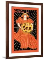 Read the Sun-Louis John Rhead-Framed Art Print