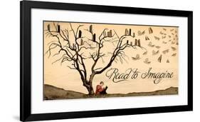 Read to Imagine-Jeanne Stevenson-Framed Art Print