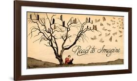 Read to Imagine-Jeanne Stevenson-Framed Art Print