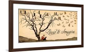 Read to Imagine-Jeanne Stevenson-Framed Art Print