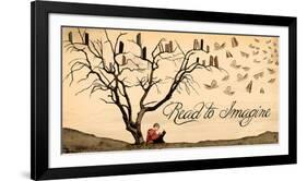 Read to Imagine-Jeanne Stevenson-Framed Art Print