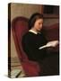 Reader (Marie, the Artists Sister)-Henri Fantin-Latour-Stretched Canvas