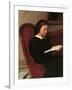 Reader (Marie, the Artists Sister)-Henri Fantin-Latour-Framed Art Print